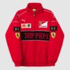 F1 Vintage PUMA Racing Jacket - FULL RED