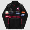 Mercedes-AMG x McLaren F1 Vintage Authentic Racing Jacket - FULL BLACK