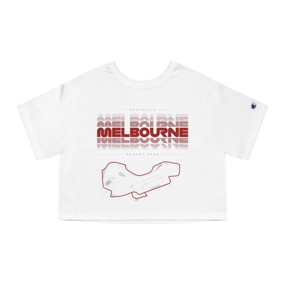 Champion™ Melbourne Circuit Graphic Cropped T-Shirt