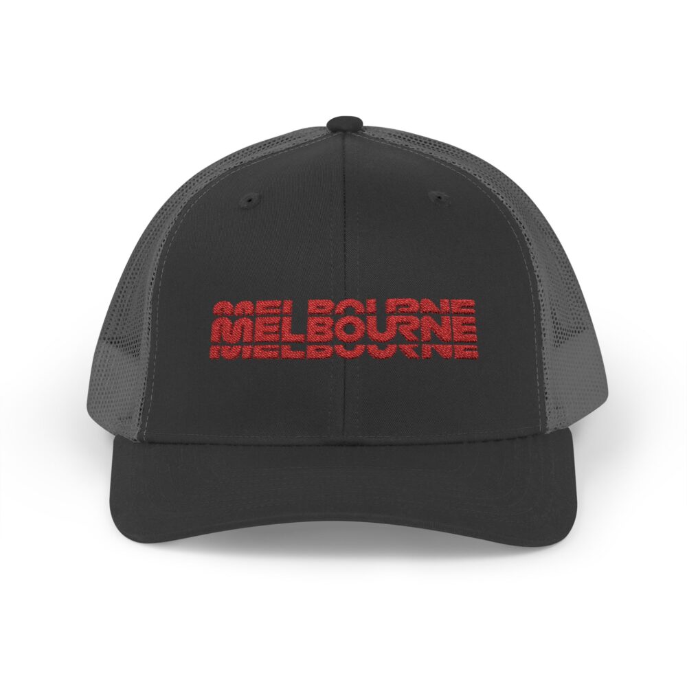 Melbourne Premium Embroidered Snapback Trucker Cap