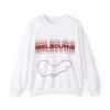Melbourne Circuit Graphic Unisex Crewneck Sweatshirt
