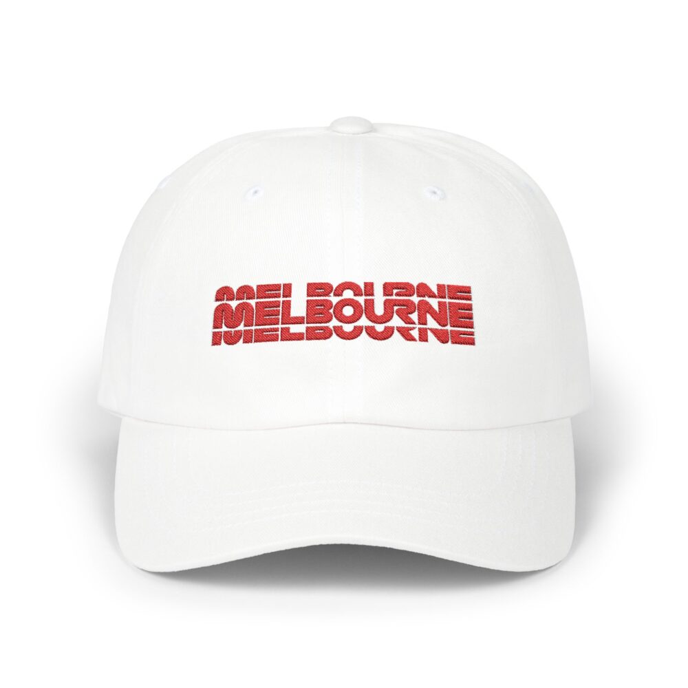 Melbourne Classic Embroidered Dad Cap