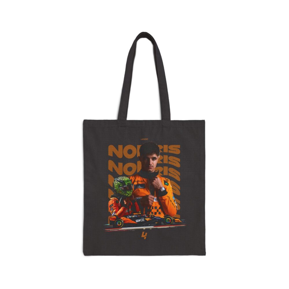 Lando Norris STS Cotton Canvas Tote Bag