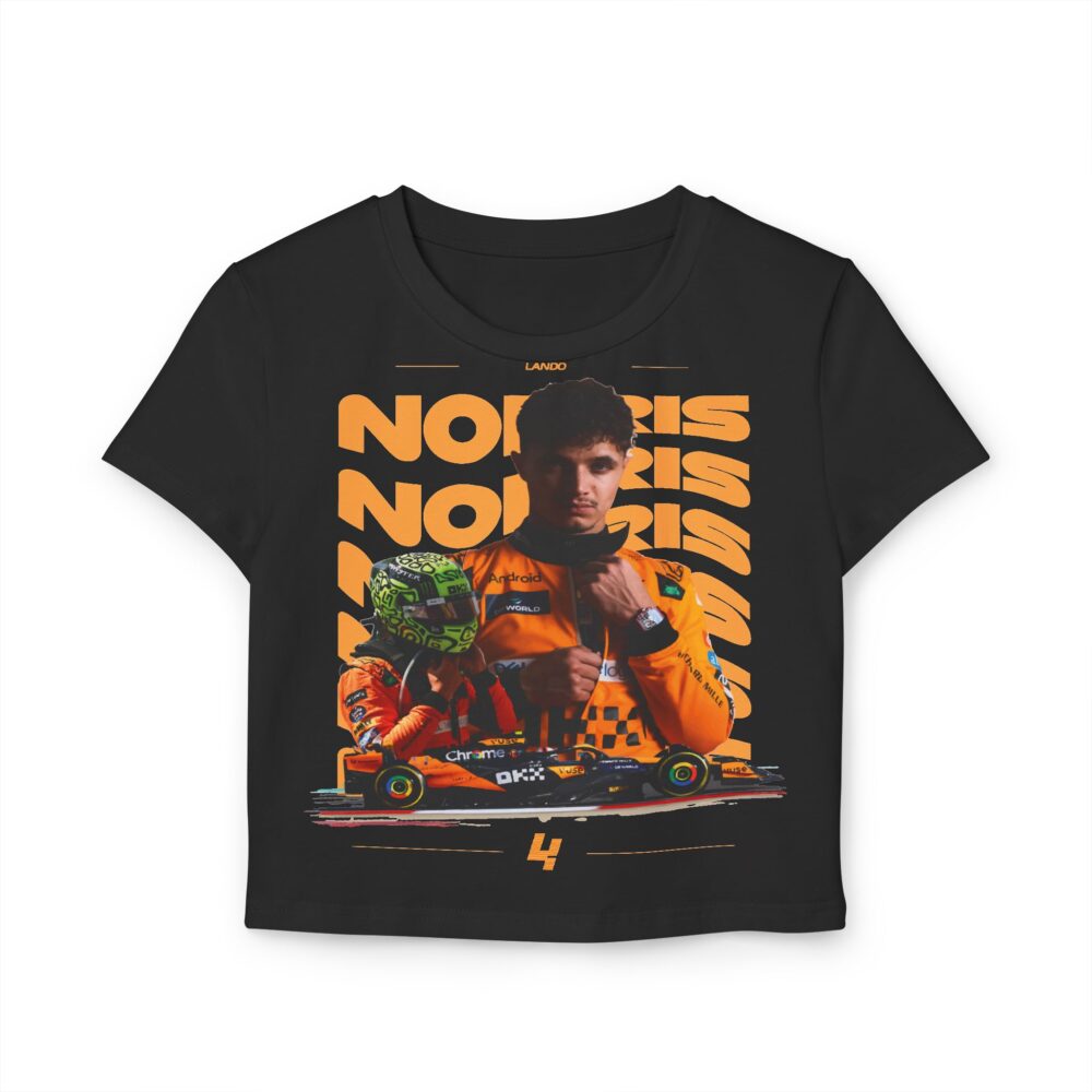 Lando Norris STD Design Women's Baby Tee