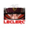 Charles Leclerc #16 Kiss-Cut Stickers