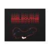 Melbourne Circuit Art Canvas
